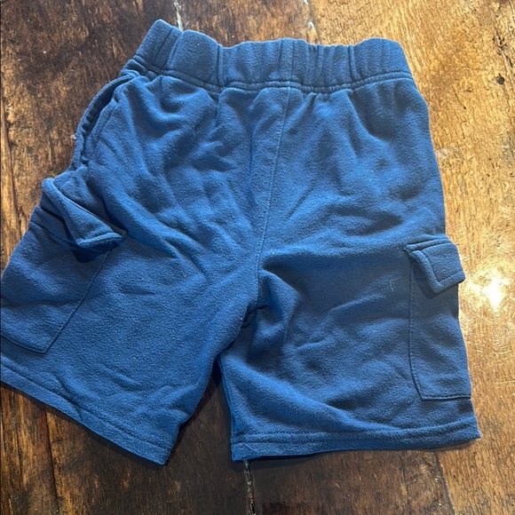 Navy Blue Kids Cargo Shorts - Picture 4 of 4